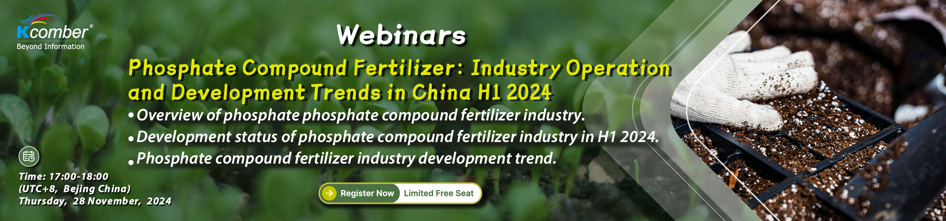 Phosphate Compound Fertilizer: Industry Operation and Development Trends in China H1 2024