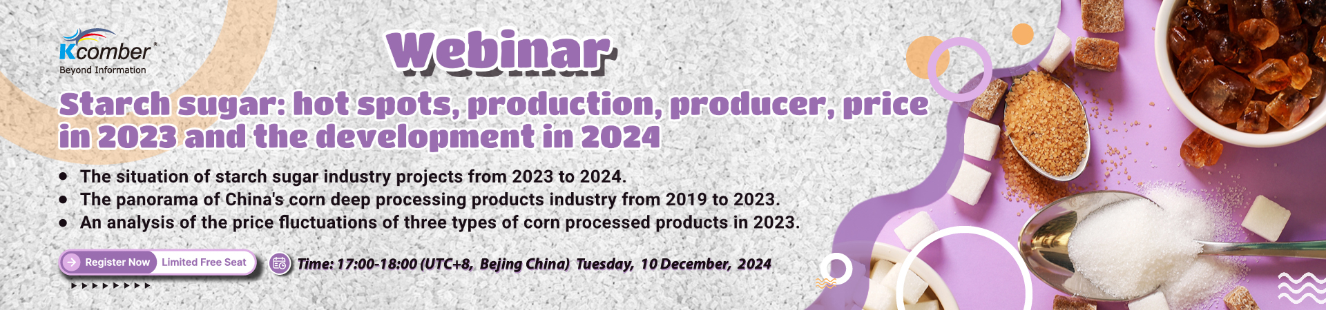 Starch sugar: hot spots, production, producer, price in 2023 and the development in 2024